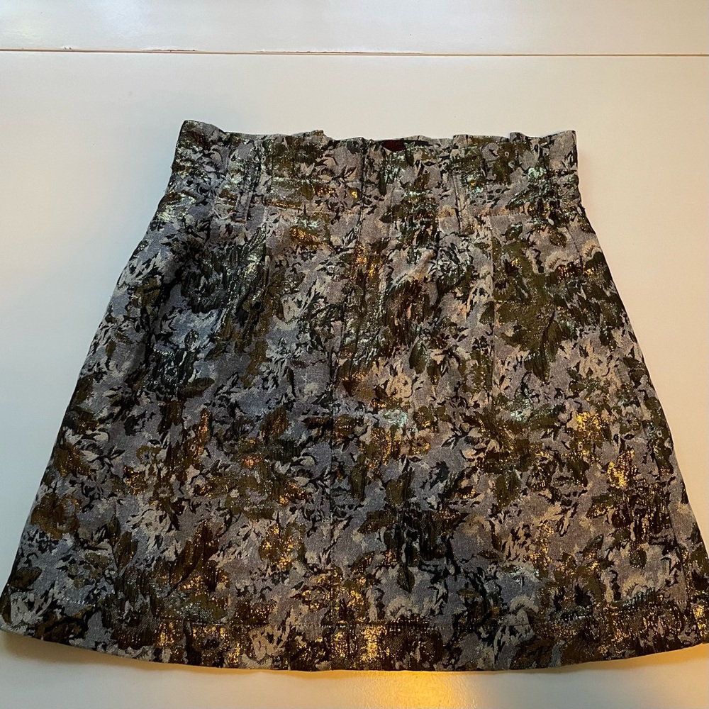 Metallic Mini Skirts - Picture 2 of 7